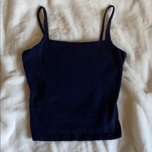 Navy tank top